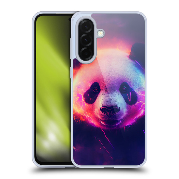Wumples Cosmic Animals Panda Soft Gel Case for Samsung Galaxy A36 5G