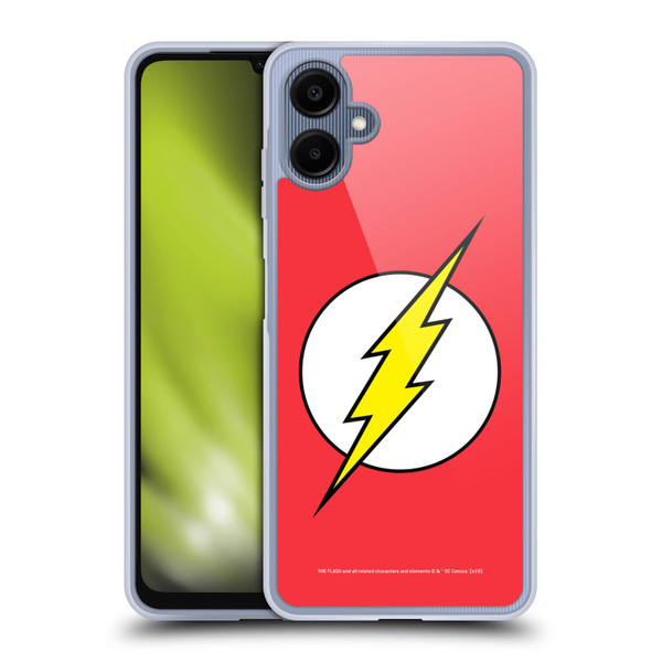 The Flash DC Comics Logo Plain Soft Gel Case for Samsung Galaxy A06 4G / 5G