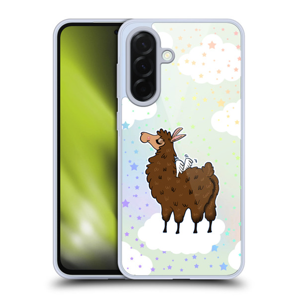 Grace Illustration Llama Pegasus Soft Gel Case for Samsung Galaxy A36 5G