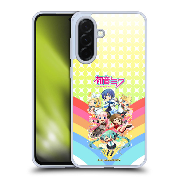 Hatsune Miku Virtual Singers Rainbow Soft Gel Case for Samsung Galaxy A36 5G