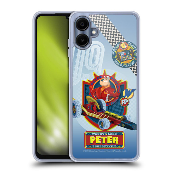 Wacky Races 2016 Graphics Peter Perfect Soft Gel Case for Samsung Galaxy A06 4G / 5G