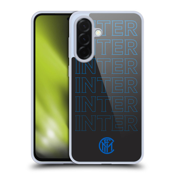 Fc Internazionale Milano Graphics Logo Type Soft Gel Case for Samsung Galaxy A36 5G