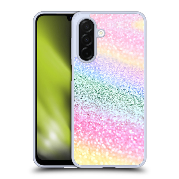 Monika Strigel Glitter Collection Unircorn Rainbow Soft Gel Case for Samsung Galaxy A26 5G