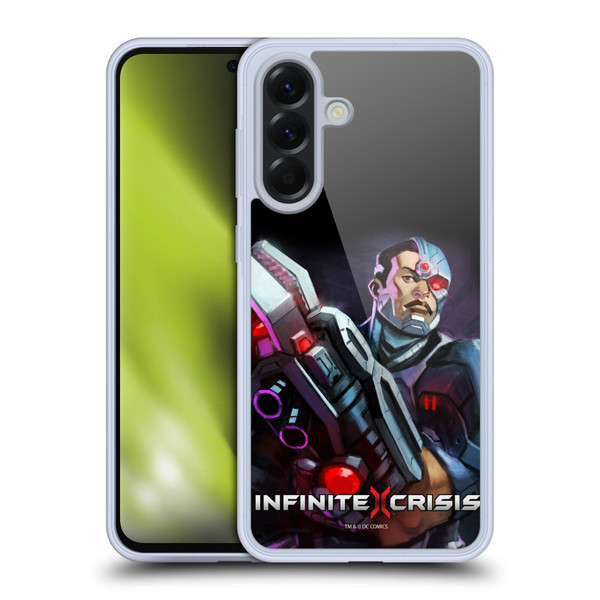 Infinite Crisis Characters Cyborg Soft Gel Case for Samsung Galaxy A56 5G