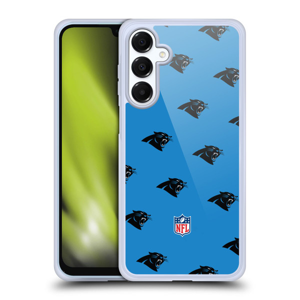 NFL Carolina Panthers Artwork Patterns Soft Gel Case for Samsung Galaxy A16 5G & MagSafe