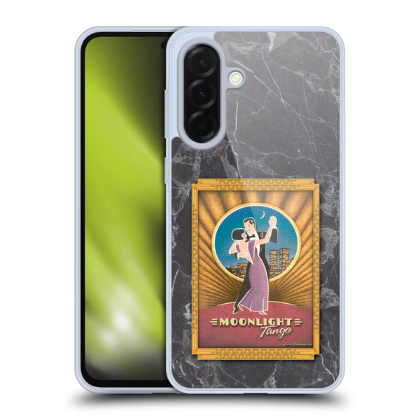 Larry Grossman Retro Collection Moonlight Tango Soft Gel Case for Samsung Galaxy A36 5G