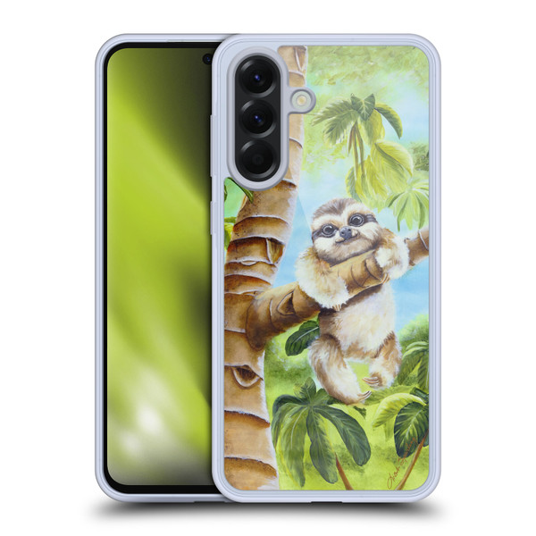 Lisa Sparling Creatures Cutest Sloth Soft Gel Case for Samsung Galaxy A56 5G