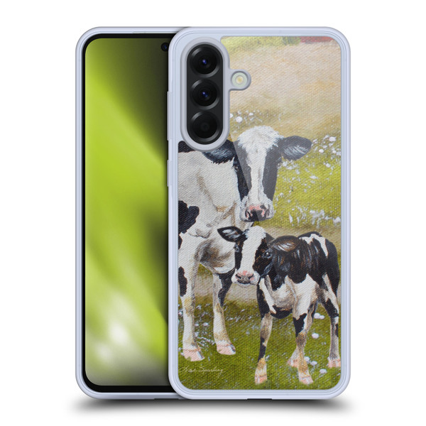 Lisa Sparling Creatures Two Cows Soft Gel Case for Samsung Galaxy A56 5G