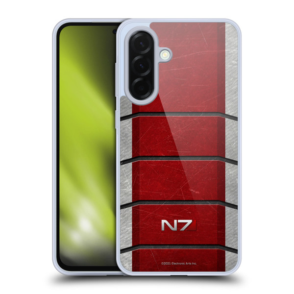 EA Bioware Mass Effect Graphics N7 Logo Armor Soft Gel Case for Samsung Galaxy A36 5G