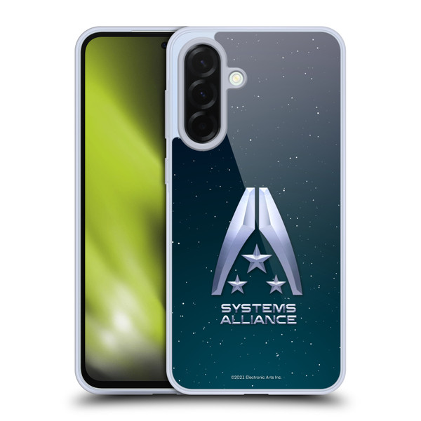 EA Bioware Mass Effect Graphics Systems Alliance Logo Soft Gel Case for Samsung Galaxy A36 5G