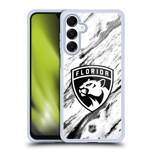 NHL Florida Panthers Marble Soft Gel Case for Samsung Galaxy A16 5G & MagSafe