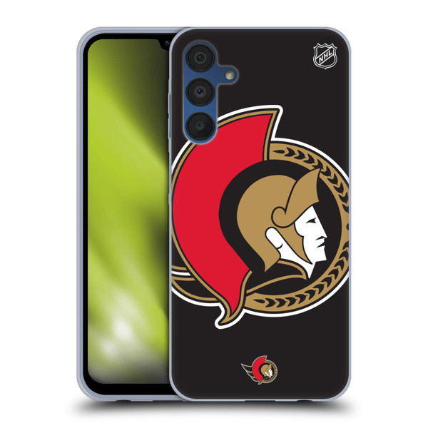 NHL Ottawa Senators Oversized Soft Gel Case for Samsung Galaxy A15 & MagSafe