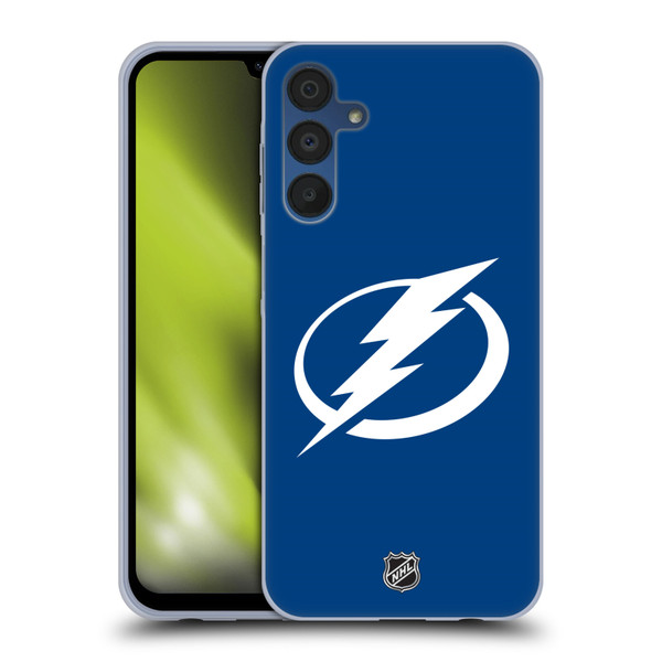 NHL Tampa Bay Lightning Plain Soft Gel Case for Samsung Galaxy A15 & MagSafe