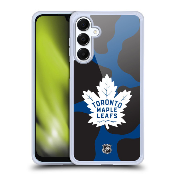 NHL Toronto Maple Leafs Cow Pattern Soft Gel Case for Samsung Galaxy A16 5G & MagSafe