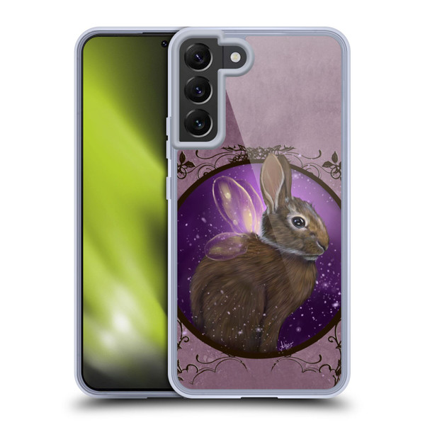 Ash Evans Animals Rabbit Soft Gel Case for Samsung Galaxy S22+ 5G & MagSafe