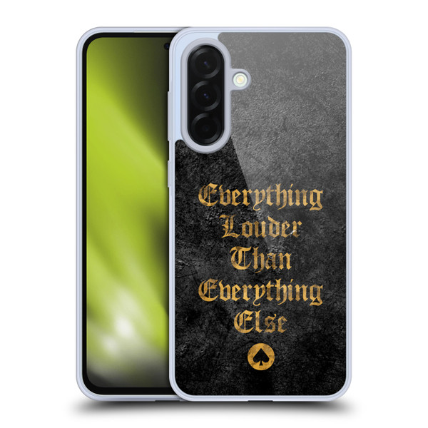 Motorhead Key Art Everything Louder Soft Gel Case for Samsung Galaxy A36 5G