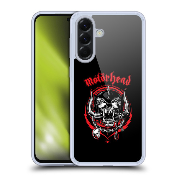 Motorhead Logo Everything Louder Than Everything Else Soft Gel Case for Samsung Galaxy A56 5G