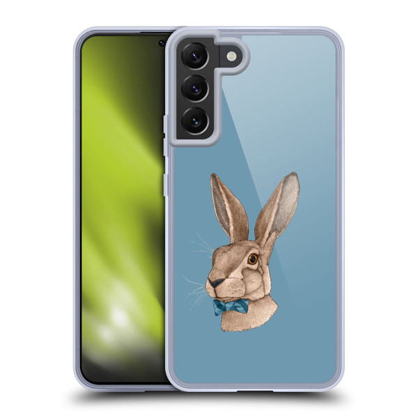 Barruf Animals Hare Soft Gel Case for Samsung Galaxy S22+ 5G & MagSafe