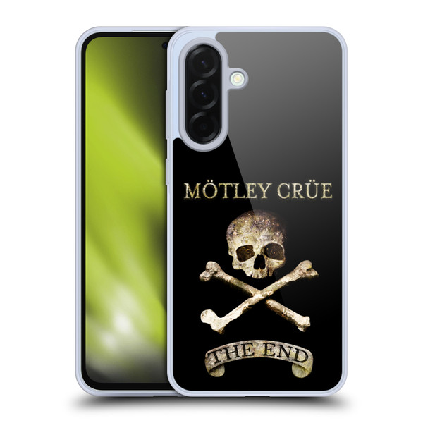 Motley Crue Logos The End Soft Gel Case for Samsung Galaxy A36 5G