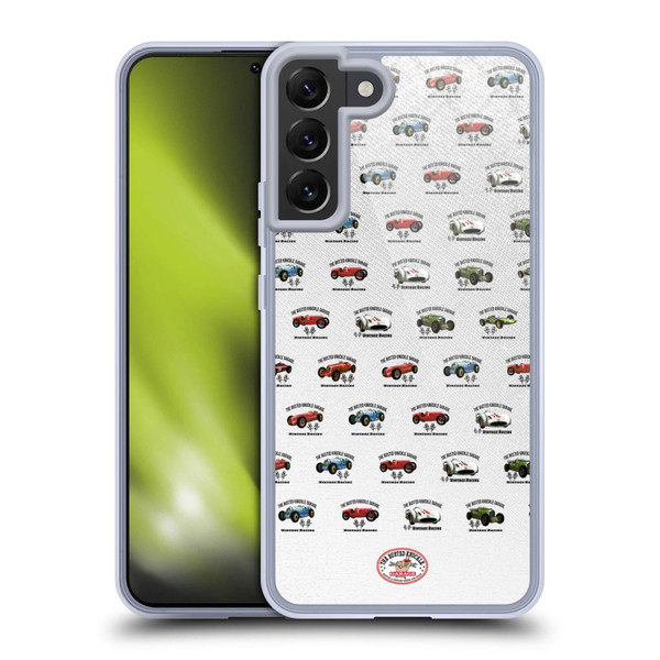 Busted Knuckle Garage Graphics Pattern Soft Gel Case for Samsung Galaxy S22+ 5G & MagSafe