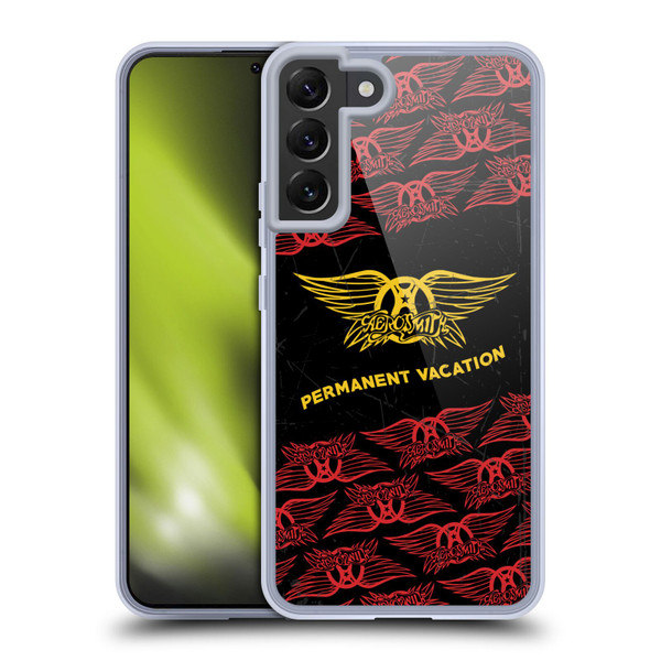 Aerosmith Classics Permanent Vacation Soft Gel Case for Samsung Galaxy S22+ 5G & MagSafe