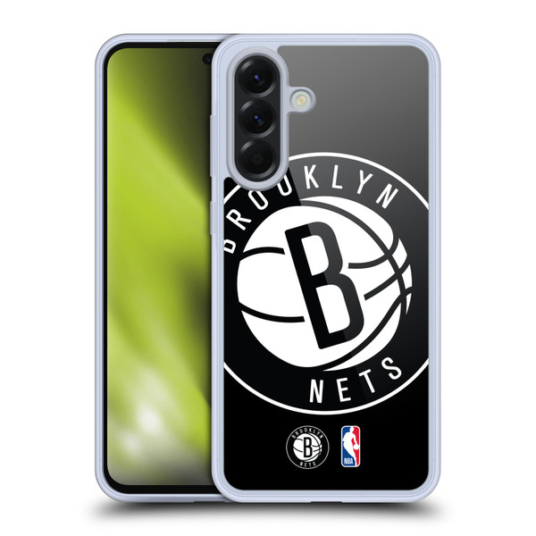 NBA Brooklyn Nets Logo Oversized Soft Gel Case for Samsung Galaxy A56 5G