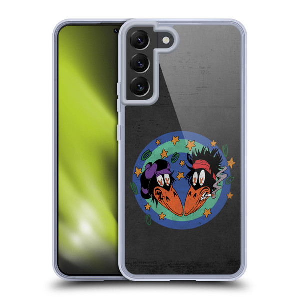 The Black Crowes Graphics Distressed Soft Gel Case for Samsung Galaxy S22+ 5G & MagSafe