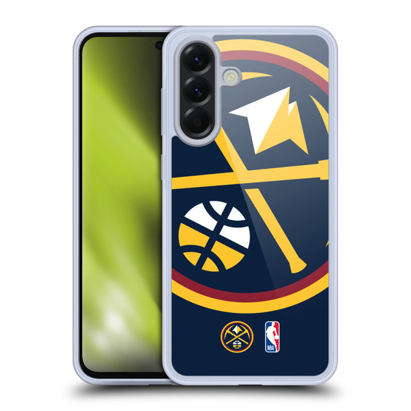 NBA Denver Nuggets Logo Oversized Soft Gel Case for Samsung Galaxy A56 5G