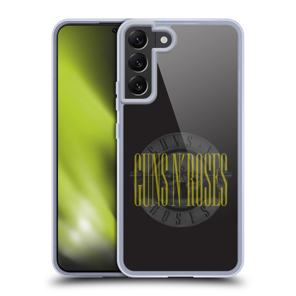 Guns N' Roses Band Art Bullet Soft Gel Case for Samsung Galaxy S22+ 5G & MagSafe