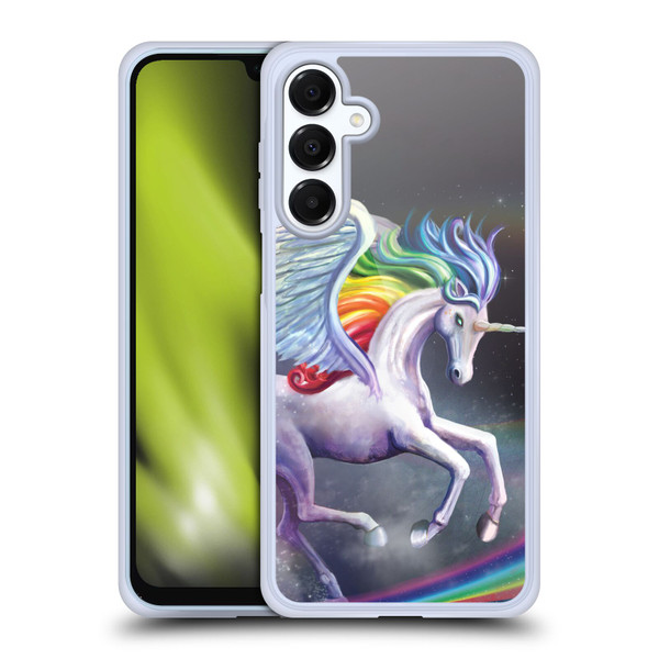 Rose Khan Unicorns Rainbow Dancer Soft Gel Case for Samsung Galaxy A16 5G & MagSafe