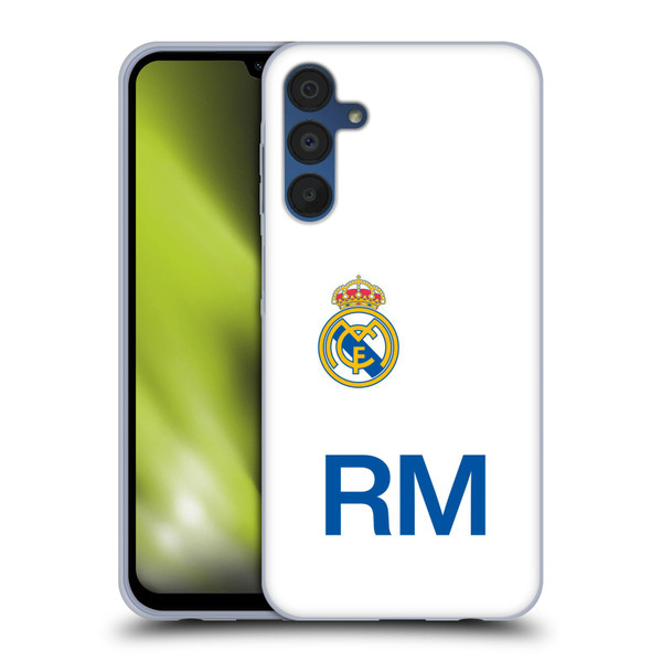Real Madrid CF Origin RM Logo Soft Gel Case for Samsung Galaxy A15 & MagSafe