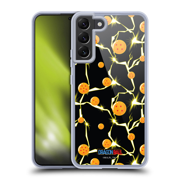 Dragon Ball Iconic Pattern Soft Gel Case for Samsung Galaxy S22+ 5G & MagSafe