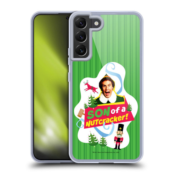 Elf Movie Graphics 1 Nutcracker Soft Gel Case for Samsung Galaxy S22+ 5G & MagSafe
