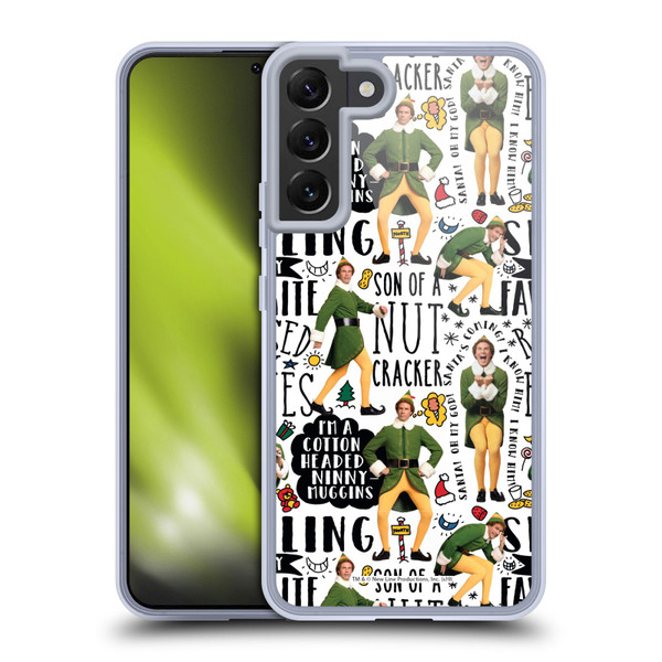 Elf Movie Graphics 2 Buddy Pattern Soft Gel Case for Samsung Galaxy S22+ 5G & MagSafe