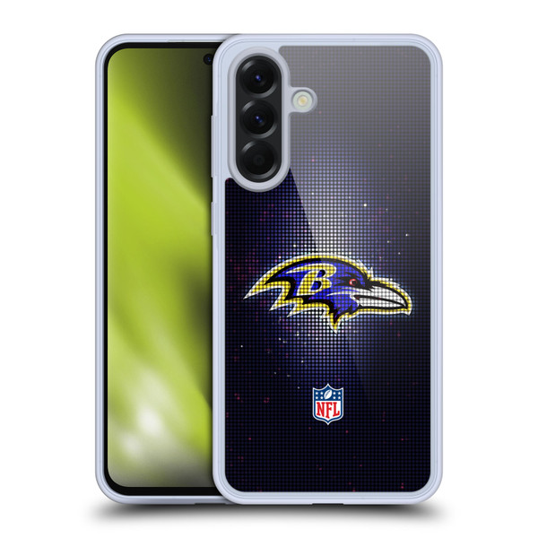 NFL Baltimore Ravens Artwork LED Soft Gel Case for Samsung Galaxy A56 5G
