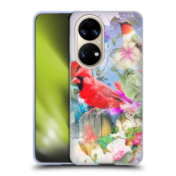 Aimee Stewart Assorted Designs Birds And Bloom Soft Gel Case for Huawei P50