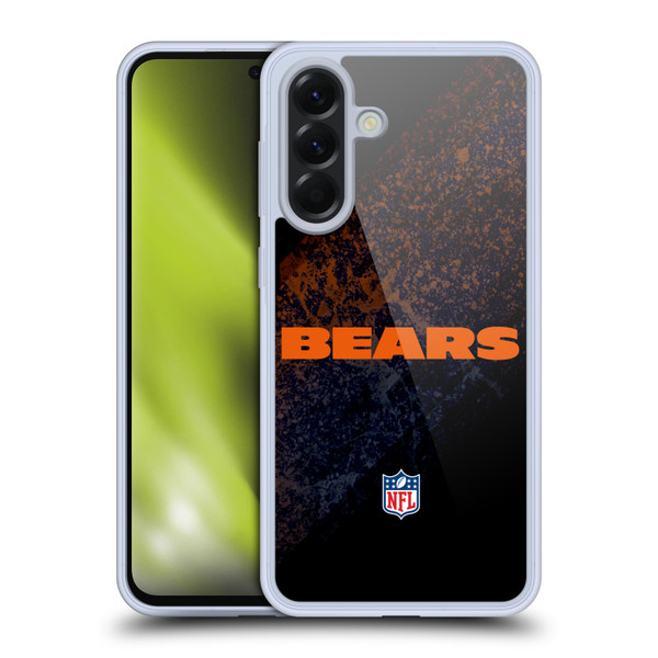 NFL Chicago Bears Logo Blur Soft Gel Case for Samsung Galaxy A56 5G