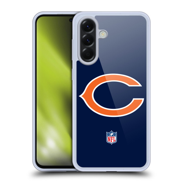 NFL Chicago Bears Logo Plain Soft Gel Case for Samsung Galaxy A56 5G