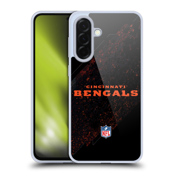 NFL Cincinnati Bengals Logo Blur Soft Gel Case for Samsung Galaxy A36 5G