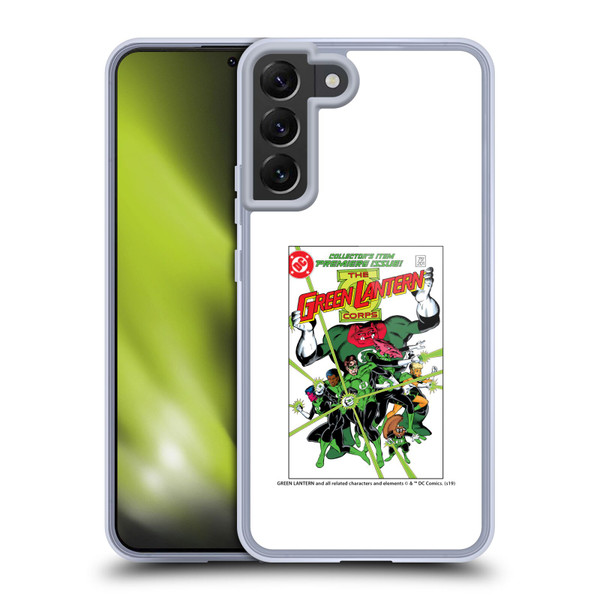 Green Lantern DC Comics Comic Book Covers Group 2 Soft Gel Case for Samsung Galaxy S22+ 5G & MagSafe