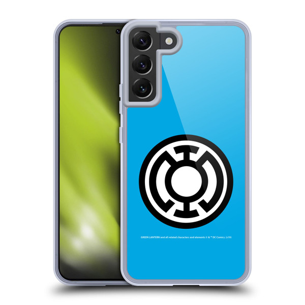 Green Lantern DC Comics Lantern Corps Blue Soft Gel Case for Samsung Galaxy S22+ 5G & MagSafe