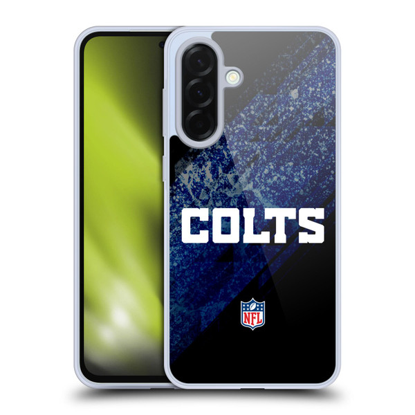 NFL Indianapolis Colts Logo Blur Soft Gel Case for Samsung Galaxy A36 5G