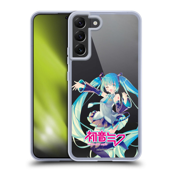 Hatsune Miku Graphics Sing Soft Gel Case for Samsung Galaxy S22+ 5G & MagSafe