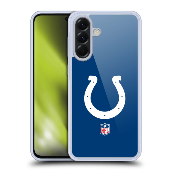 NFL Indianapolis Colts Logo Plain Soft Gel Case for Samsung Galaxy A56 5G