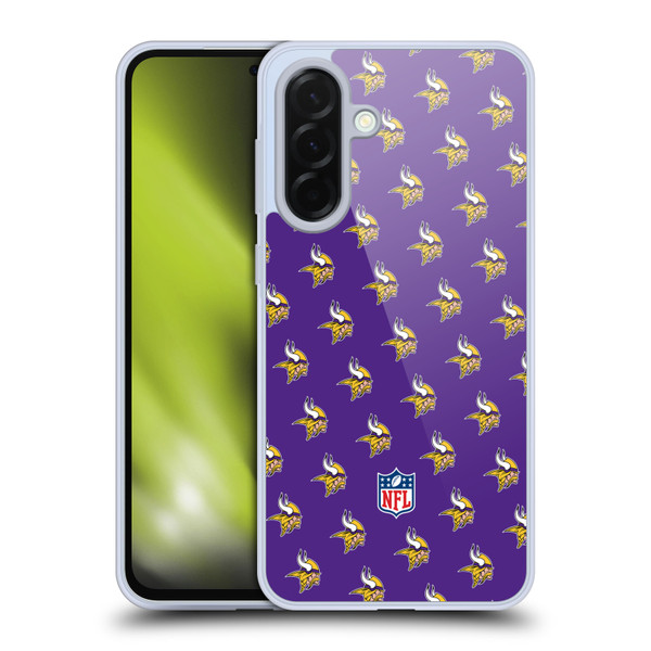 NFL Minnesota Vikings Artwork Patterns Soft Gel Case for Samsung Galaxy A36 5G