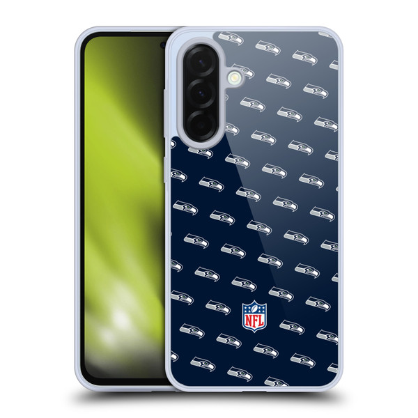 NFL Seattle Seahawks Artwork Patterns Soft Gel Case for Samsung Galaxy A36 5G