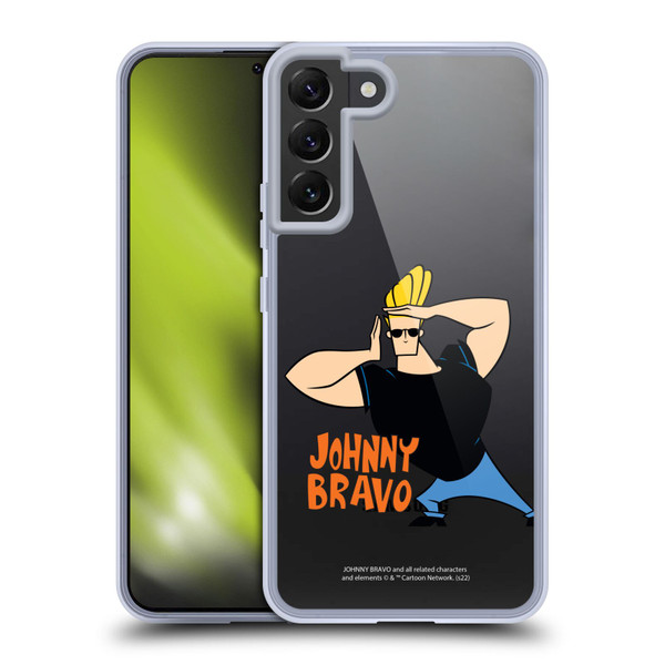 Johnny Bravo Graphics Character Soft Gel Case for Samsung Galaxy S22+ 5G & MagSafe