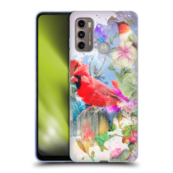 Aimee Stewart Assorted Designs Birds And Bloom Soft Gel Case for Motorola Moto G60 / Moto G40 Fusion