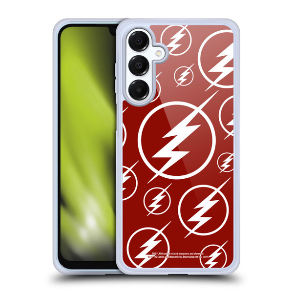 The Flash TV Series Logos Pattern Soft Gel Case for Samsung Galaxy A16 5G & MagSafe
