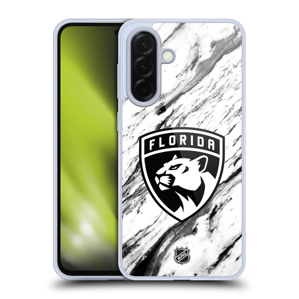 NHL Florida Panthers Marble Soft Gel Case for Samsung Galaxy A36 5G